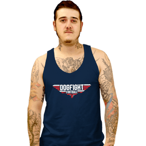 Daily_Deal_Shirts Tank Top, Unisex / Small / Navy Top Dogfight