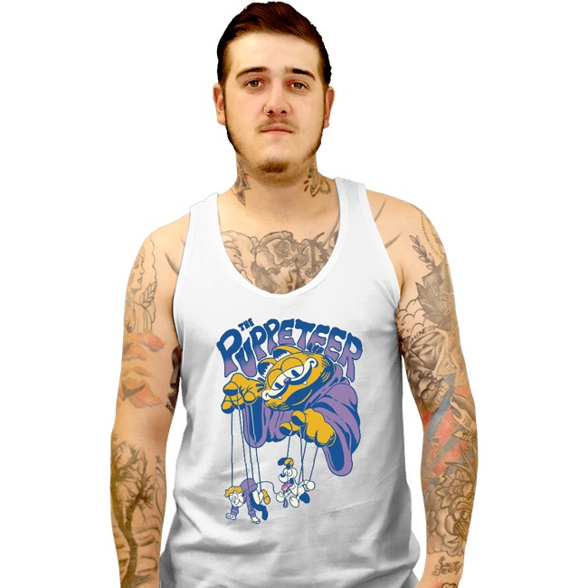 Secret_Shirts Tank Top, Unisex / Small / White The Puppeteer