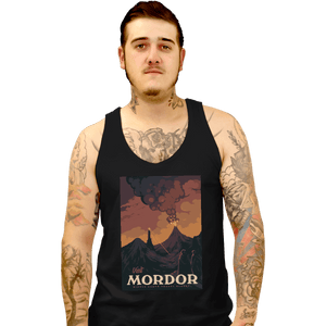 Shirts Tank Top, Unisex / Small / Black Visit Mordor