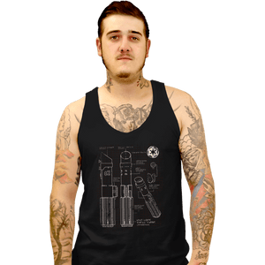 Daily_Deal_Shirts Tank Top, Unisex / Small / Black Darkside Schematics