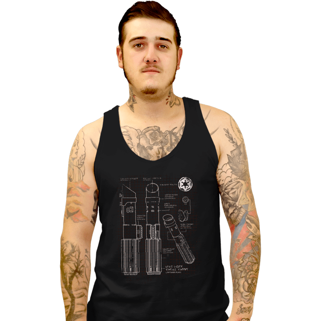 Daily_Deal_Shirts Tank Top, Unisex / Small / Black Darkside Schematics
