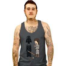 Load image into Gallery viewer, Daily_Deal_Shirts Tank Top, Unisex / Small / Charcoal Stupid Jedi
