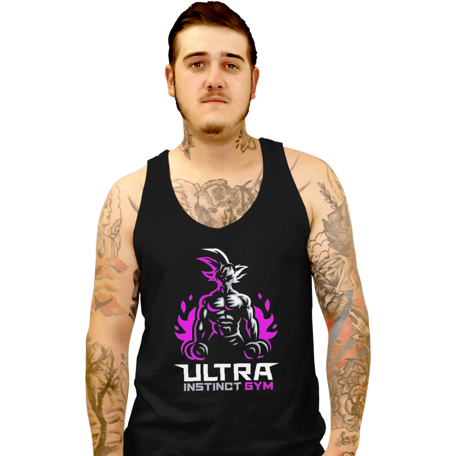Shirts Tank Top, Unisex / Small / Black Ultra Instinct Gym
