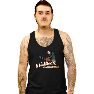 Daily_Deal_Shirts Tank Top, Unisex / Small / Black A Nightmare On Halloween