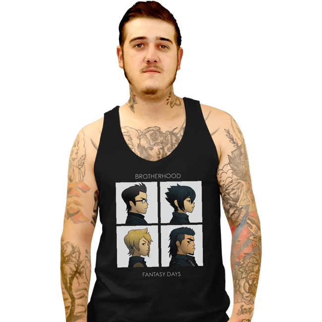 Shirts Tank Top, Unisex / Small / Black Brotherhood Fantasy Days