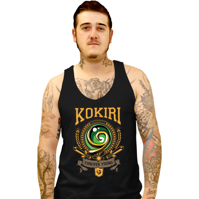 Secret_Shirts Tank Top, Unisex / Small / Black Forever Young