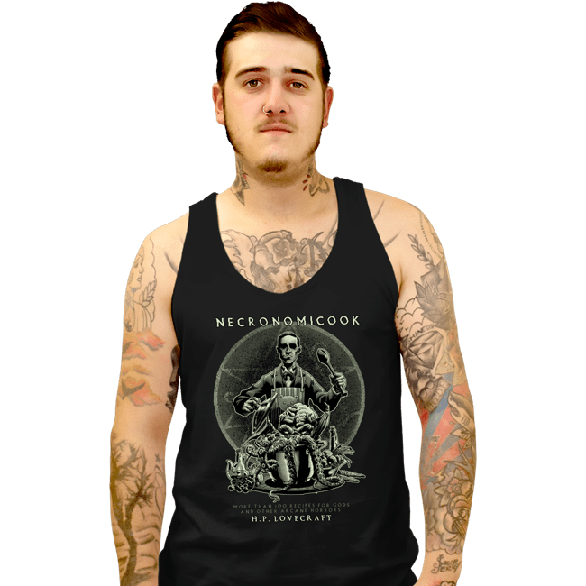 Shirts Tank Top, Unisex / Small / Black Necronomicook