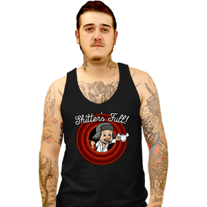 Daily_Deal_Shirts Tank Top, Unisex / Small / Black Shitter's Full