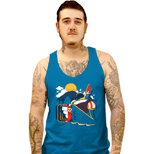 Shirts Tank Top, Unisex / Small / Sapphire Song Of The Wild