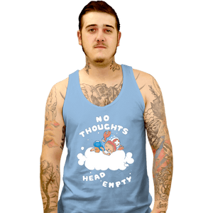 Daily_Deal_Shirts Tank Top, Unisex / Small / Powder Blue No Thoughts