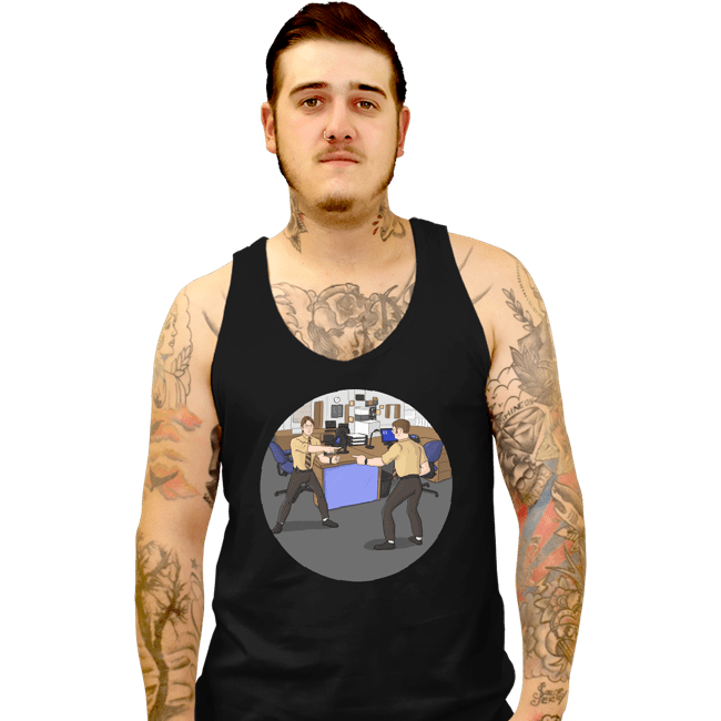 Shirts Tank Top, Unisex / Small / Black Bears Beets Battlestar Galactica