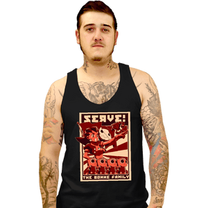 Shirts Tank Top, Unisex / Small / Black Robot Rampage