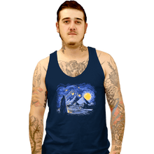 Load image into Gallery viewer, Daily_Deal_Shirts Tank Top, Unisex / Small / Navy Starry Night
