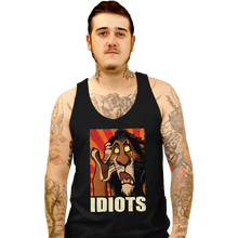 Load image into Gallery viewer, Daily_Deal_Shirts Tank Top, Unisex / Small / Black Idiots!
