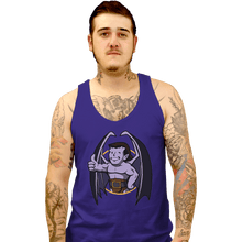 Load image into Gallery viewer, Shirts Tank Top, Unisex / Small / Violet Vault Gargoyle

