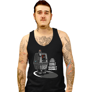 Daily_Deal_Shirts Tank Top, Unisex / Small / Black Gonk!