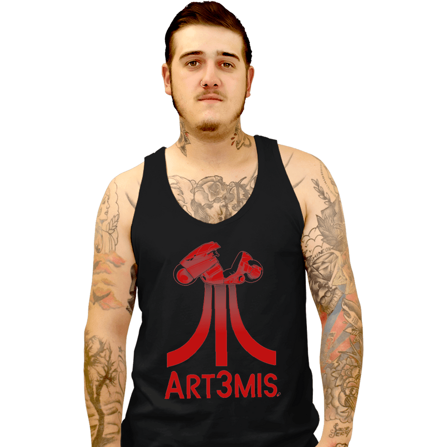 Shirts Tank Top, Unisex / Small / Black Art3mis