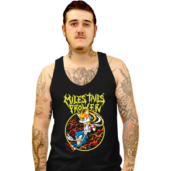 Daily_Deal_Shirts Tank Top, Unisex / Small / Black Miles Per Hour