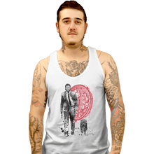 Load image into Gallery viewer, Shirts Tank Top, Unisex / Small / White Lone Hitman And Cub
