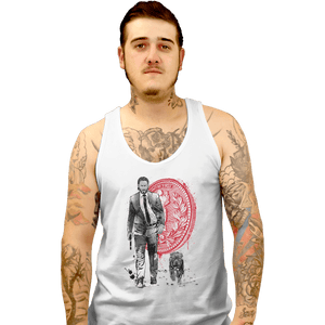 Shirts Tank Top, Unisex / Small / White Lone Hitman And Cub