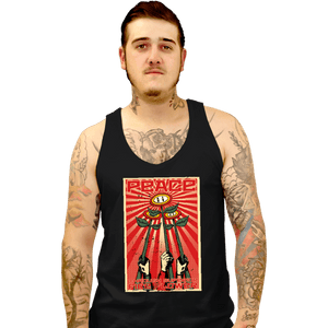 Shirts Tank Top, Unisex / Small / Black Superior Fire Flower