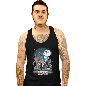 Shirts Tank Top, Unisex / Small / Black Spiders Of The Multiverse