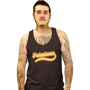 Daily_Deal_Shirts Tank Top, Unisex / Small / Black Potatoes