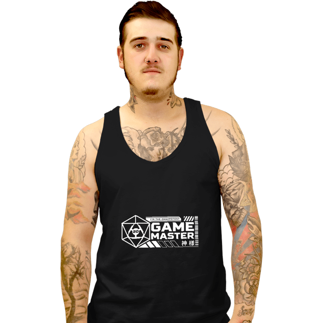 Shirts Tank Top, Unisex / Small / Black Cyberpunk Game Master