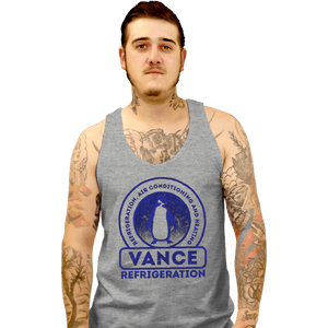 Secret_Shirts Tank Top, Unisex / Small / Sports Grey Vance Refrigeration