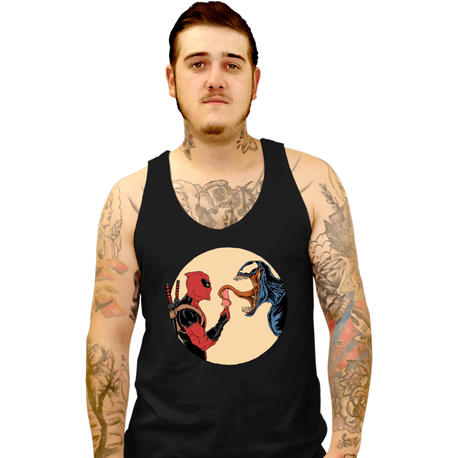 Shirts Tank Top, Unisex / Small / Black Venom Ice Cream