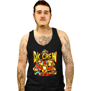 Daily_Deal_Shirts Tank Top, Unisex / Small / Black DK Crew