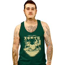 Load image into Gallery viewer, Shirts Tank Top, Unisex / Small / Black Chef&#39;s Knife Ramen
