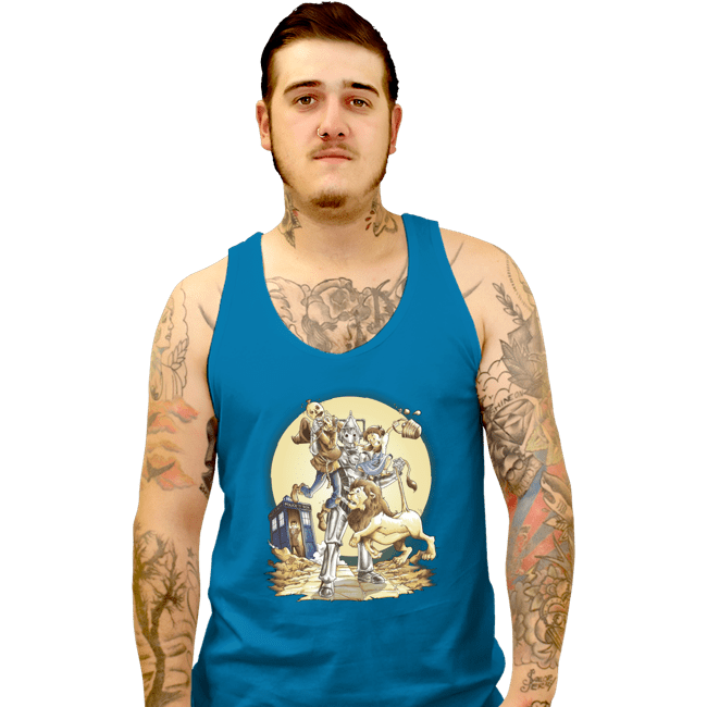 Shirts Tank Top, Unisex / Small / Sapphire The Planet Of Oz