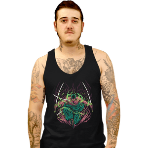 Daily_Deal_Shirts Tank Top, Unisex / Small / Black King Of Hell