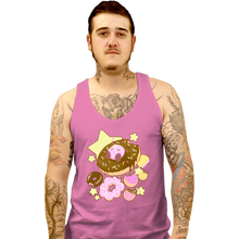 Load image into Gallery viewer, Daily_Deal_Shirts Tank Top, Unisex / Small / Pink Kirby Donuts
