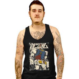 Shirts Tank Top, Unisex / Small / Black The First Gundam