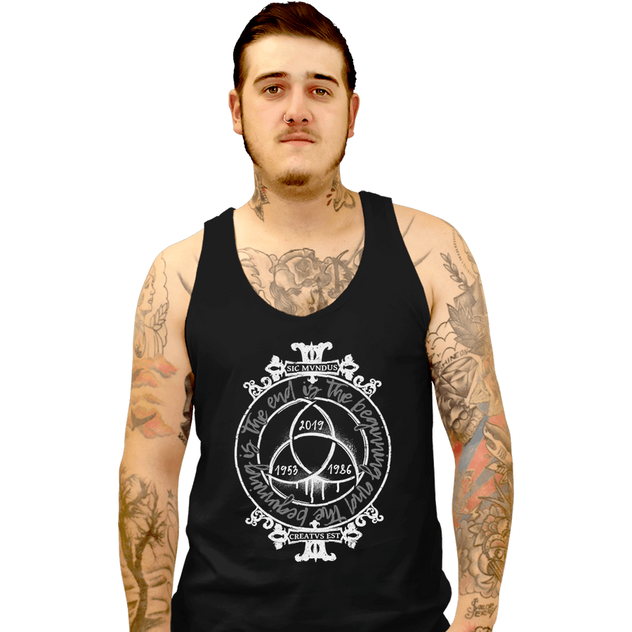 Shirts Tank Top, Unisex / Small / Black Sic Mundus Creatus Est