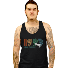 Load image into Gallery viewer, Secret_Shirts Tank Top, Unisex / Small / Black Isla Nublar 1993
