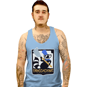 Daily_Deal_Shirts Tank Top, Unisex / Small / Powder Blue La Raccacoonie