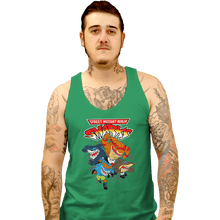 Load image into Gallery viewer, Shirts Tank Top, Unisex / Small / X (more expensive blank) Street Mutant Ninja Sharks
