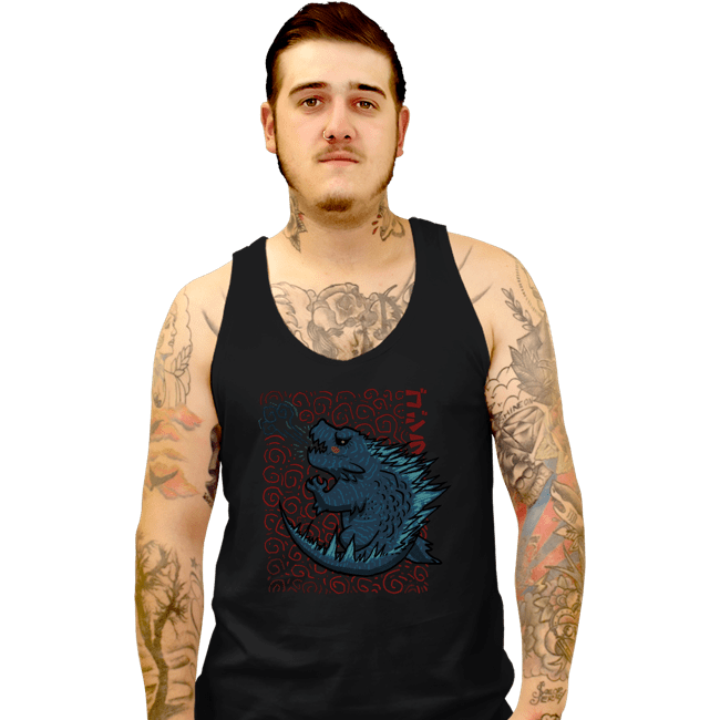 Shirts Tank Top, Unisex / Small / Black Tiny Kaiju