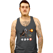 Load image into Gallery viewer, Secret_Shirts Tank Top, Unisex / Small / Charcoal Mandoken
