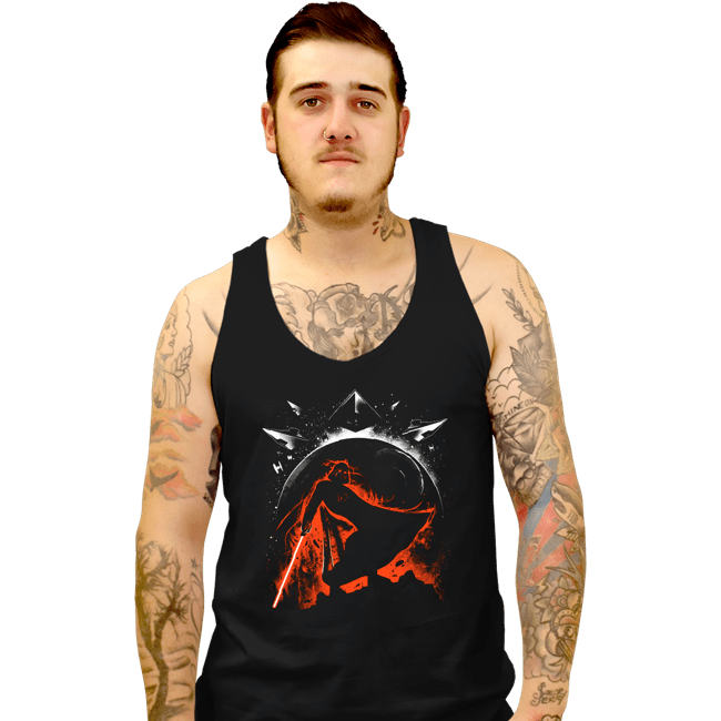 Daily_Deal_Shirts Tank Top, Unisex / Small / Black The Dark Side