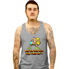 Load image into Gallery viewer, Daily_Deal_Shirts Tank Top, Unisex / Small / Sports Grey Never Too Old
