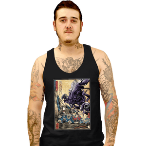 Daily_Deal_Shirts Tank Top, Unisex / Small / Black Aliens In Japan