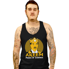 Load image into Gallery viewer, Shirts Tank Top, Unisex / Small / Black Akeem
