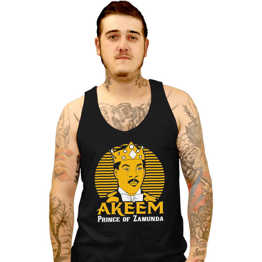 Shirts Tank Top, Unisex / Small / Black Akeem