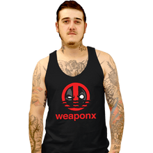 Load image into Gallery viewer, Daily_Deal_Shirts Tank Top, Unisex / Small / Black Weapon X Athletic
