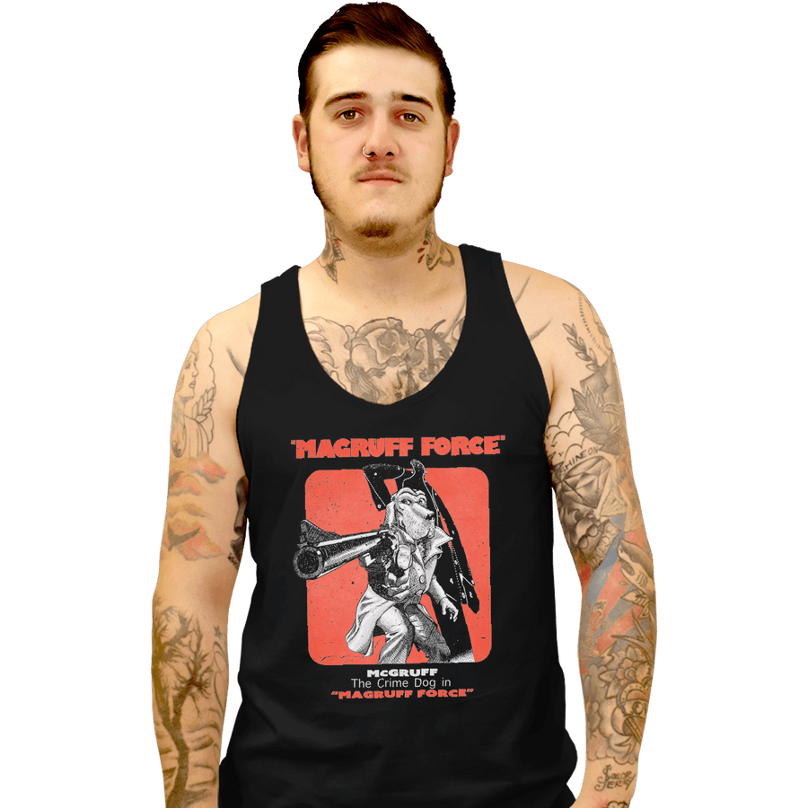 Shirts Tank Top, Unisex / Small / Black Magruff Force