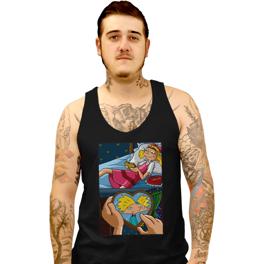 Shirts Tank Top, Unisex / Small / Black Secret Crush